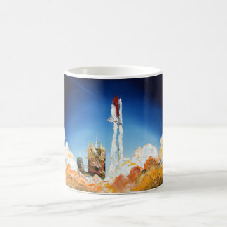 Shuttle Launch Coffee Mug