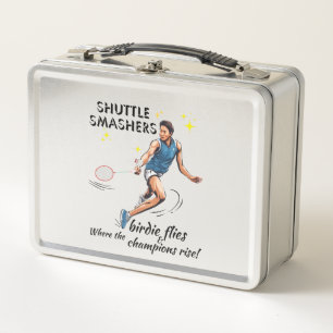 Shuttle Smashers: Where The Birdie Flies And Champ Metal Lunch Box