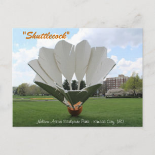 Shuttlecock # 2 postcard