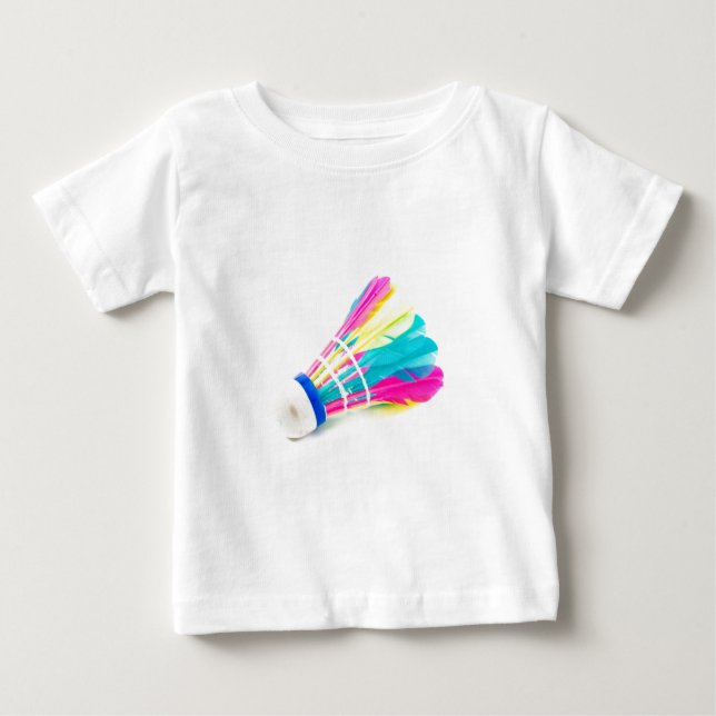 Shuttlecock Baby T-Shirt (Front)