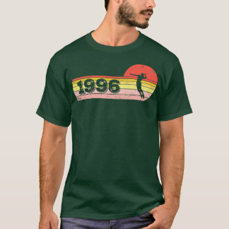 Shuttlecock Player Born 1996 Birthday Ladies Badmi T-Shirt