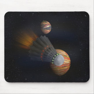 Shuttlecock Space Shuttle Mouse Pad