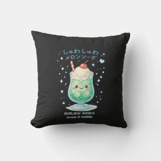 SHUWA SHUWA Melon Soda Throw Pillow
