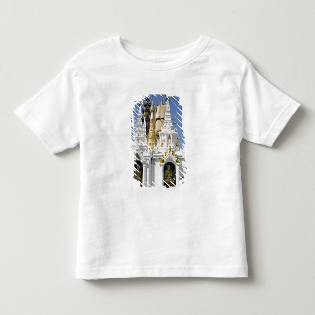 Shwedagon Pagoda (Paya), large temple site that 2 Toddler T-shirt (Front)