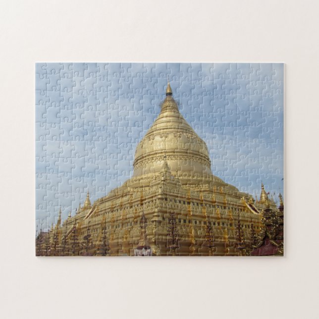 Shwedagon Pagoda Yangon Myanmar Jigsaw Puzzle (Horizontal)