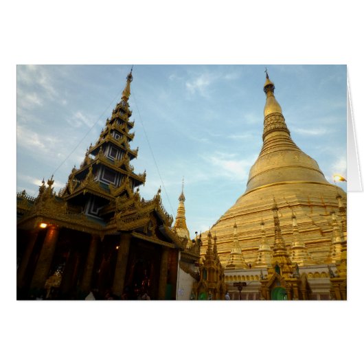 shwedagon pagodas cards (Front Horizontal)