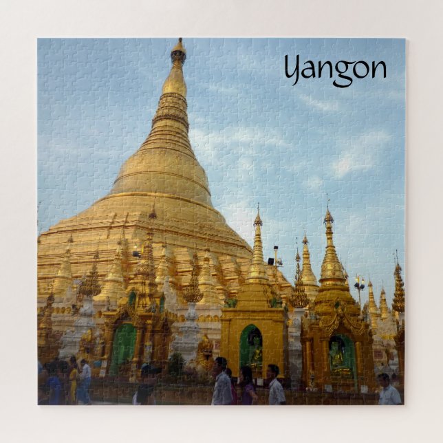 shwedagon yangon jigsaw puzzle (Horizontal)