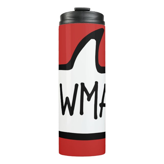 SHWMAE! Welsh Language Greeting Speech Bubble Thermal Tumbler (Front)