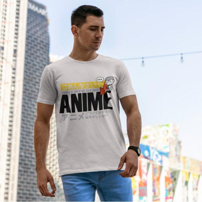 Shy Anime Quote T Shirt Design (Creator Uploaded)