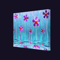 Shy Daisies Canvas Print