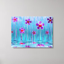 Shy Daisies Canvas Print