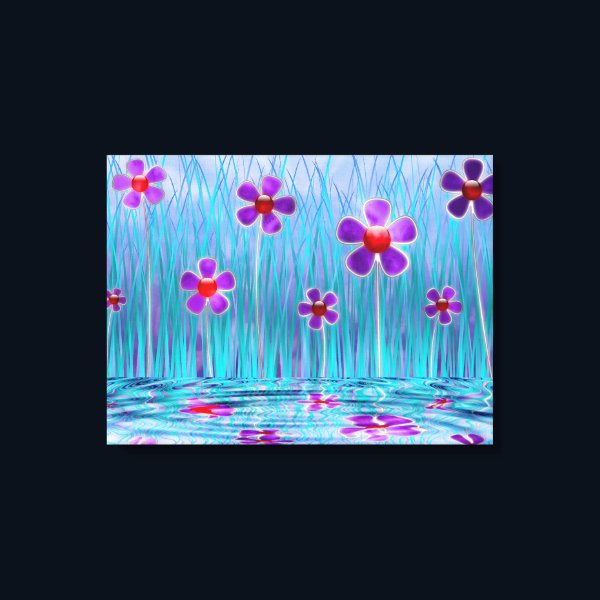 Shy Daisies Canvas Print