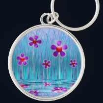 Shy Daisies Keychain