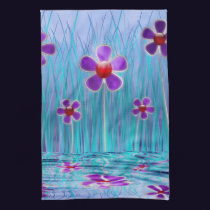 Shy Daisies Kitchen Towel