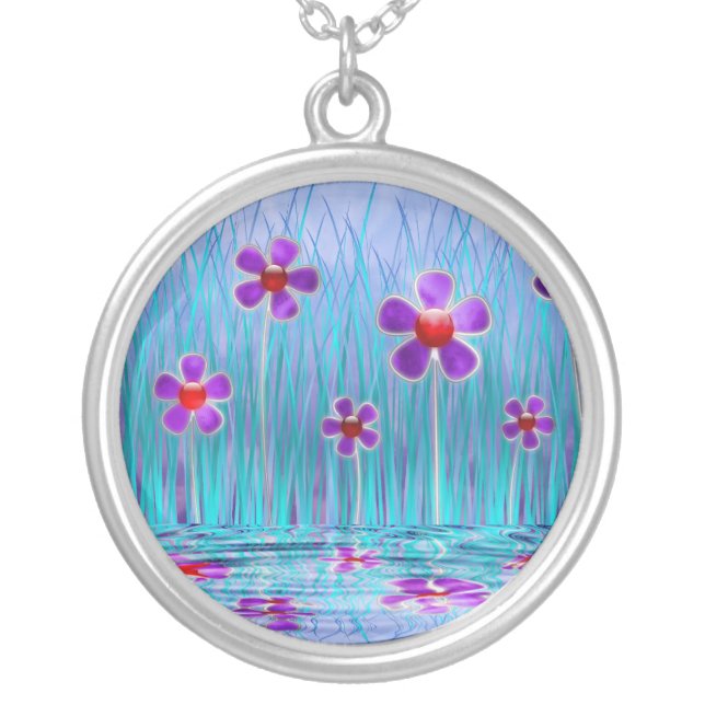 Shy Daisies Necklace (Front)