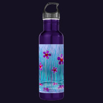 Shy Daisies Water Bottle
