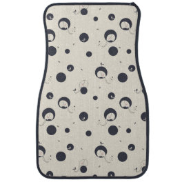 Shy Elephant Pattern Car Floor Mat