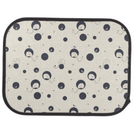 Shy Elephant Pattern Car Mat