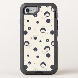 Shy Elephant Pattern OtterBox Defender iPhone SE/8/7 Case