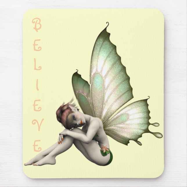 Shy Fairy Mousepad (Front)