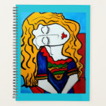 SHY GIRL PLANNER<br><div class="desc">SHY GIRL
COLORFUL
YELLOW HAIR
ABSTRACT
POP ART
MODERN</div>