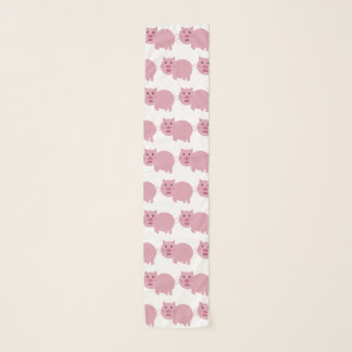 Shy Pink Pig Scarf