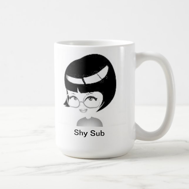 Shy Sub Coffee Mug (Right)