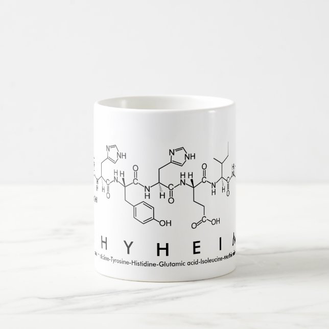 Shyheim peptide name mug (Center)