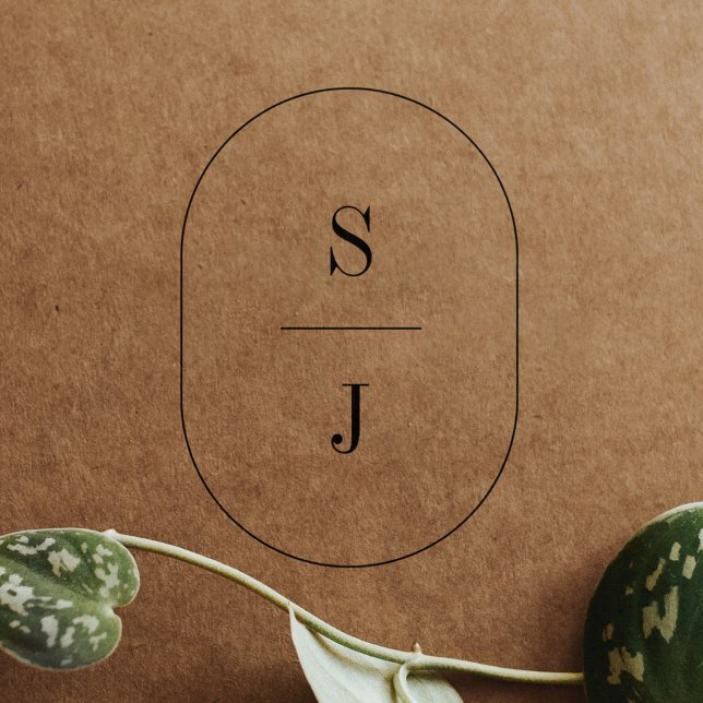 SHYLAH Monogram Boho Unique Wedding Rubber Stamps (SHYLAH Monogram Boho Unique Wedding Rubber Stamps)