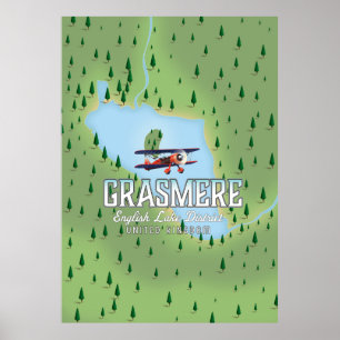 Shymbulak Kazakhstan Ski travel poster