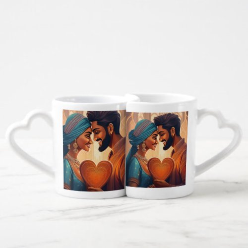 SHYSHER _ Romantic Moments Lovers Mug Design