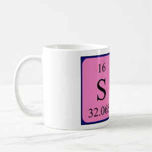 Si periodic table name mug 1