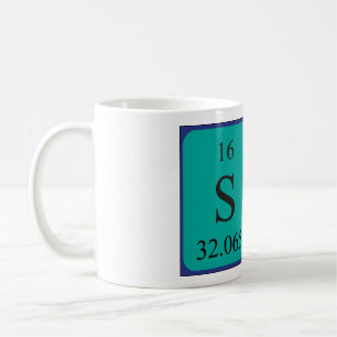 Si periodic table name mug 2