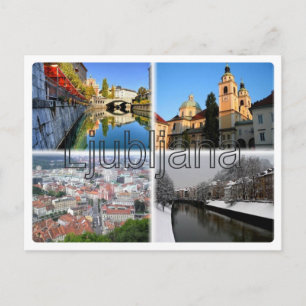SI Slovenia - Ljubliana - Postcard