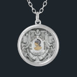 SI VIS PACEM PARA BELLUM SILVER PLATED NECKLACE<br><div class="desc">SI VIS PACEM PARA BELLUM</div>