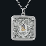 SI VIS PACEM PARA BELLUM SILVER PLATED NECKLACE<br><div class="desc">SI VIS PACEM PARA BELLUM</div>