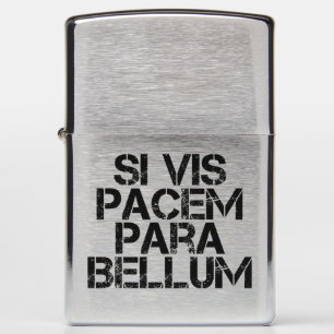 Si Vis Pacem Para Bellum Zippo Lighter