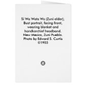 Si Wa Wata Wa (Zuni elder) (Back)