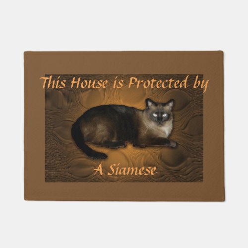 Siamese 18 x 24 Door Mat