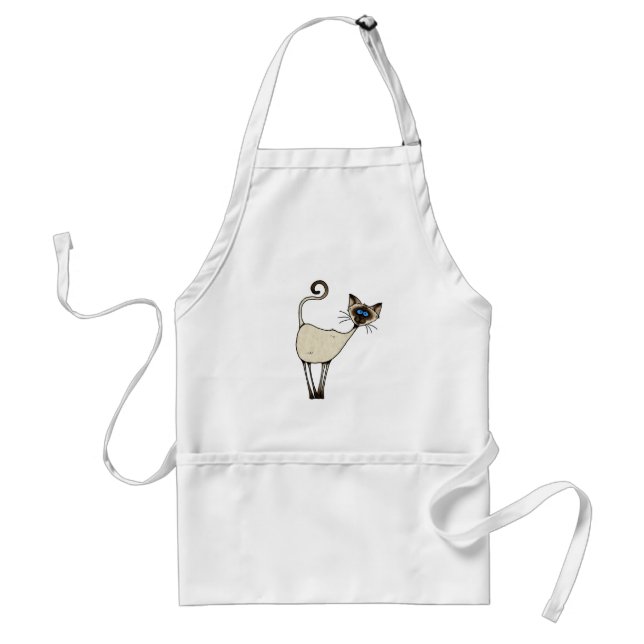 siamese adult apron (Front)