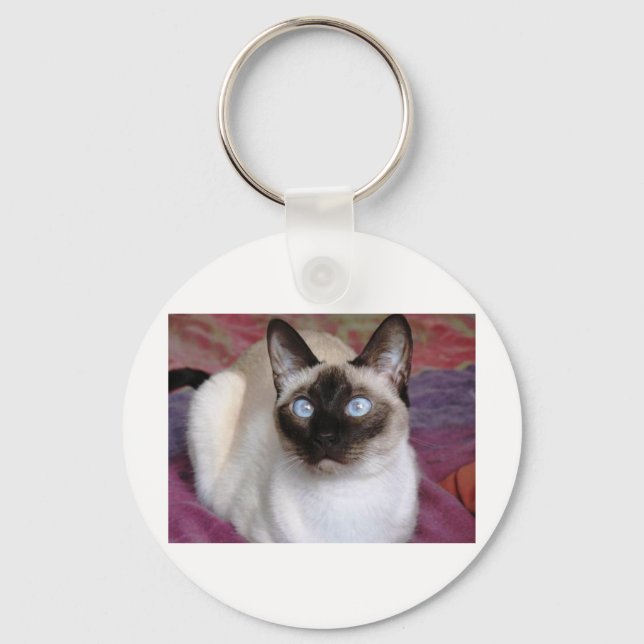 SIAMESE BEAUTY KEYCHAIN (Front)