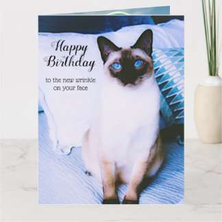 Siamese Birthday Card