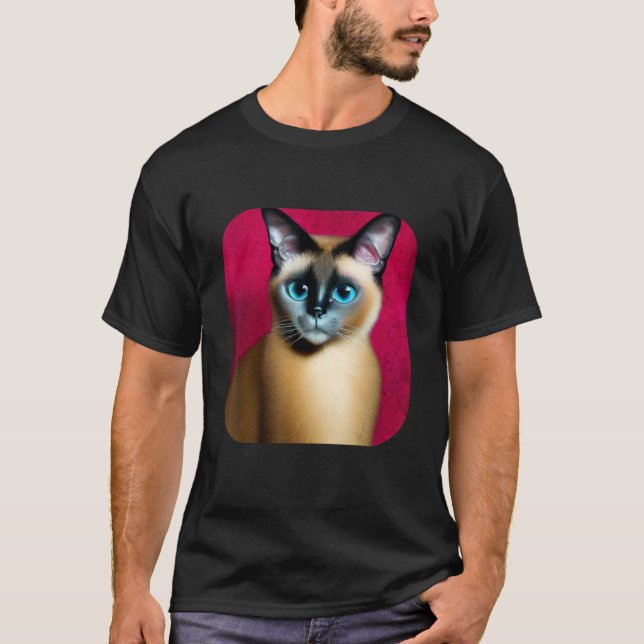 Siamese cat 1 T-Shirt (Front)