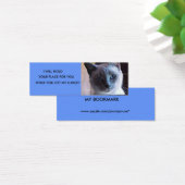 Siamese Cat Bookmark (Desk)