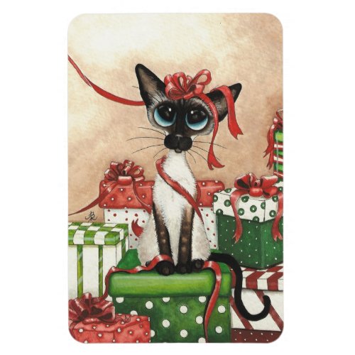 Siamese Cat by BiHrLe Magnet