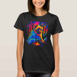 Siamese Cat Camping T-Shirt