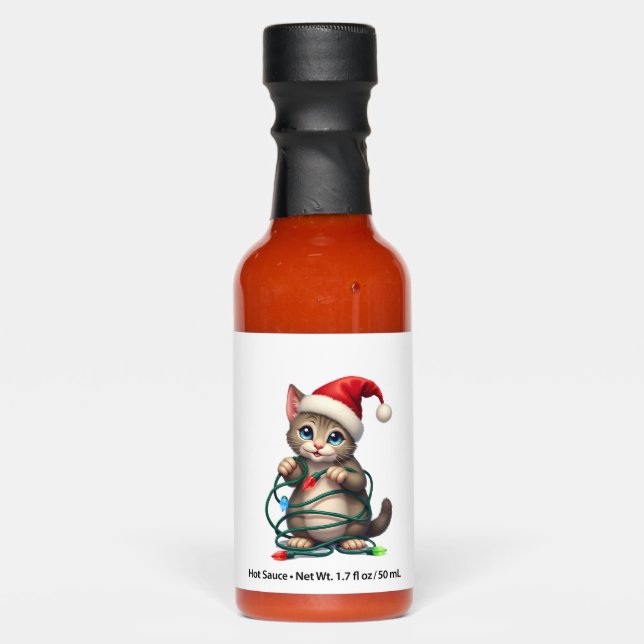 Siamese Cat Christmas V-Neck (2) Hot Sauces (Front)