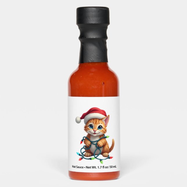 Siamese Cat Christmas V-Neck (3) Hot Sauces (Front)