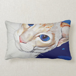 Point Siamese Cat Pillows Decorative Throw Pillows Zazzle