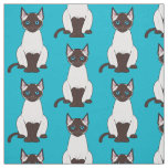 Siamese Cat Fabric